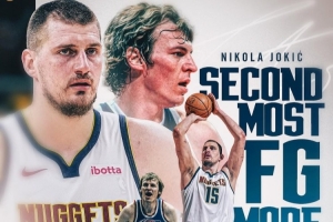 开云官网-约基奇掘金生涯命中数超丹-伊塞尔 上升至队史第二&amp;仅次英格利什