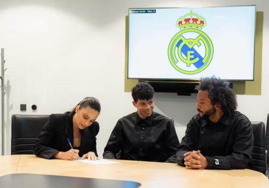 15岁出色前锋 马塞洛儿子恩佐与皇马续约至2027年