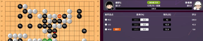 开云体育官网-让四子，无胜率，还出现“崩溃”级恶手，李老师是怎么赢下的？|围棋|黑棋|黑白棋|战端|篓子_新浪体育_新浪新闻